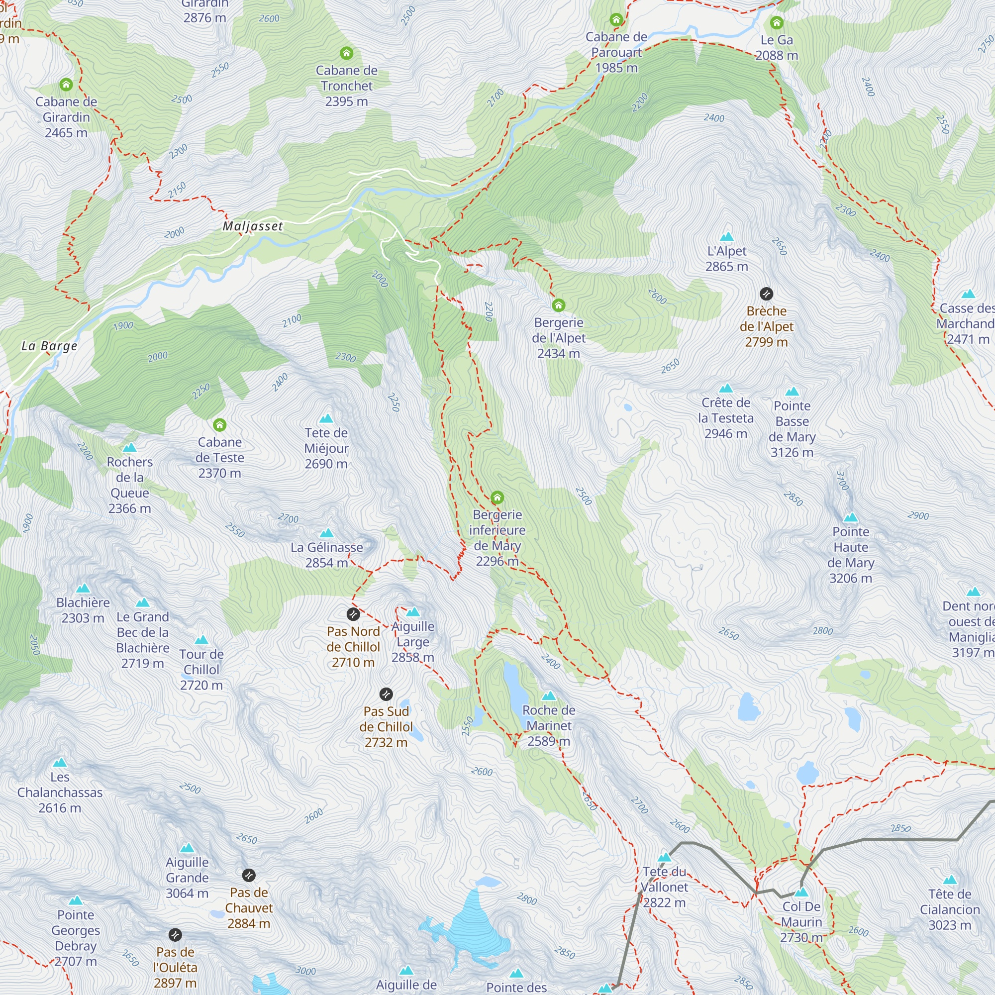 Bergerie inferieure de Mary map