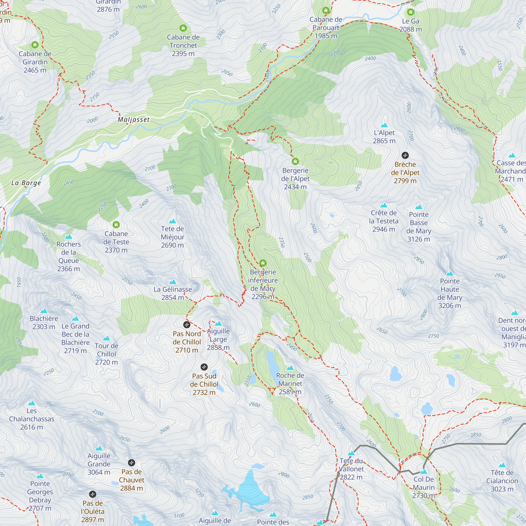 Bergerie inferieure de Mary map