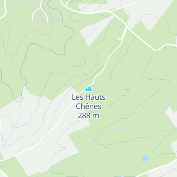 Map of Les Hauts Chênes