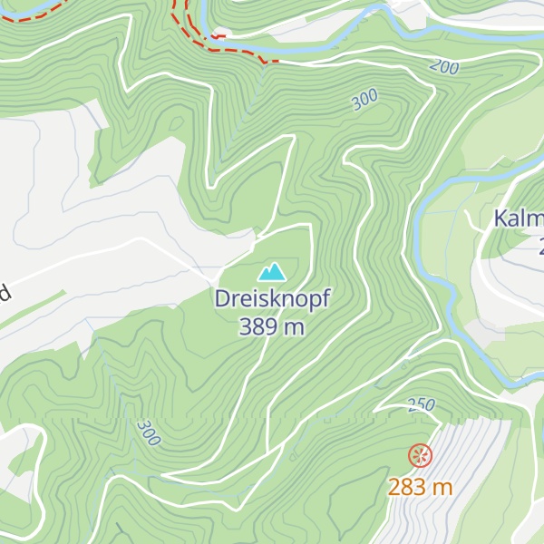 Map of Dreisknopf