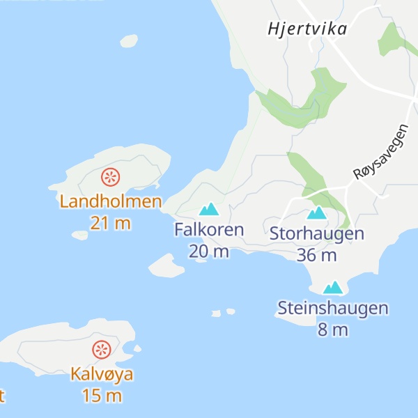 Map of Falkoren