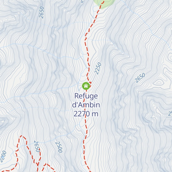 Map of Refuge d'Ambin