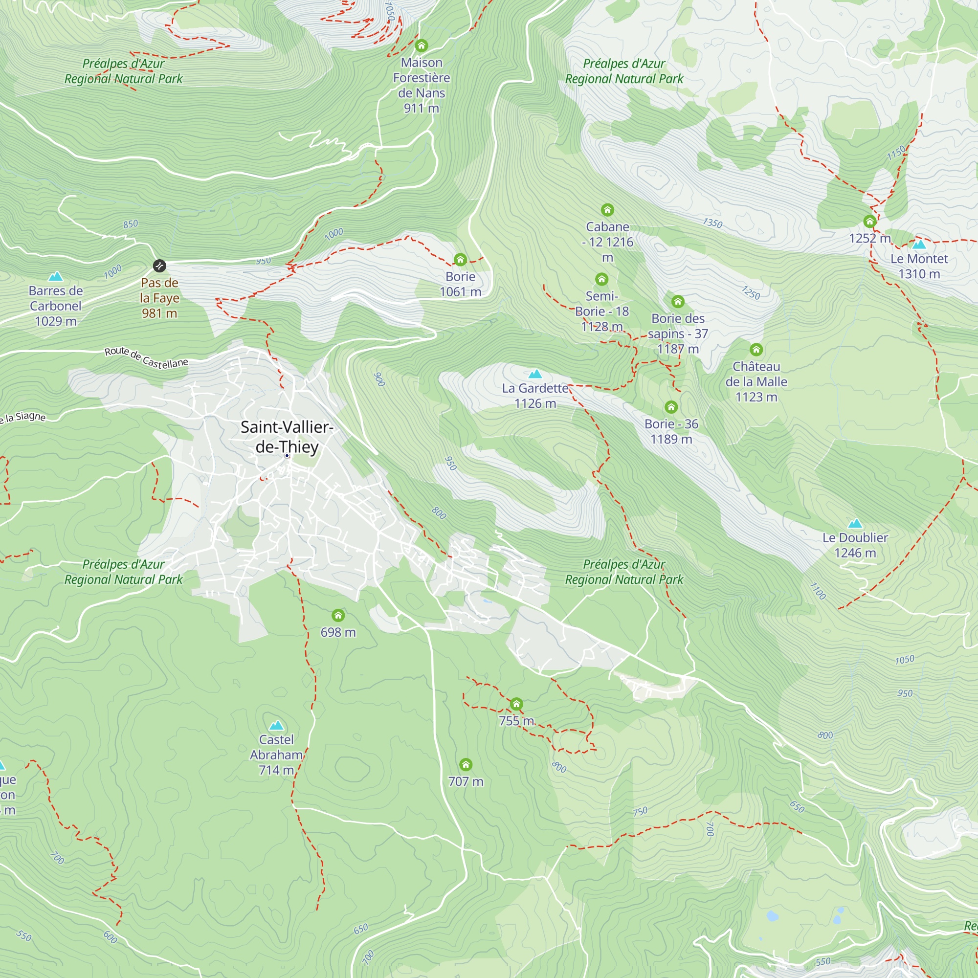 Borie map