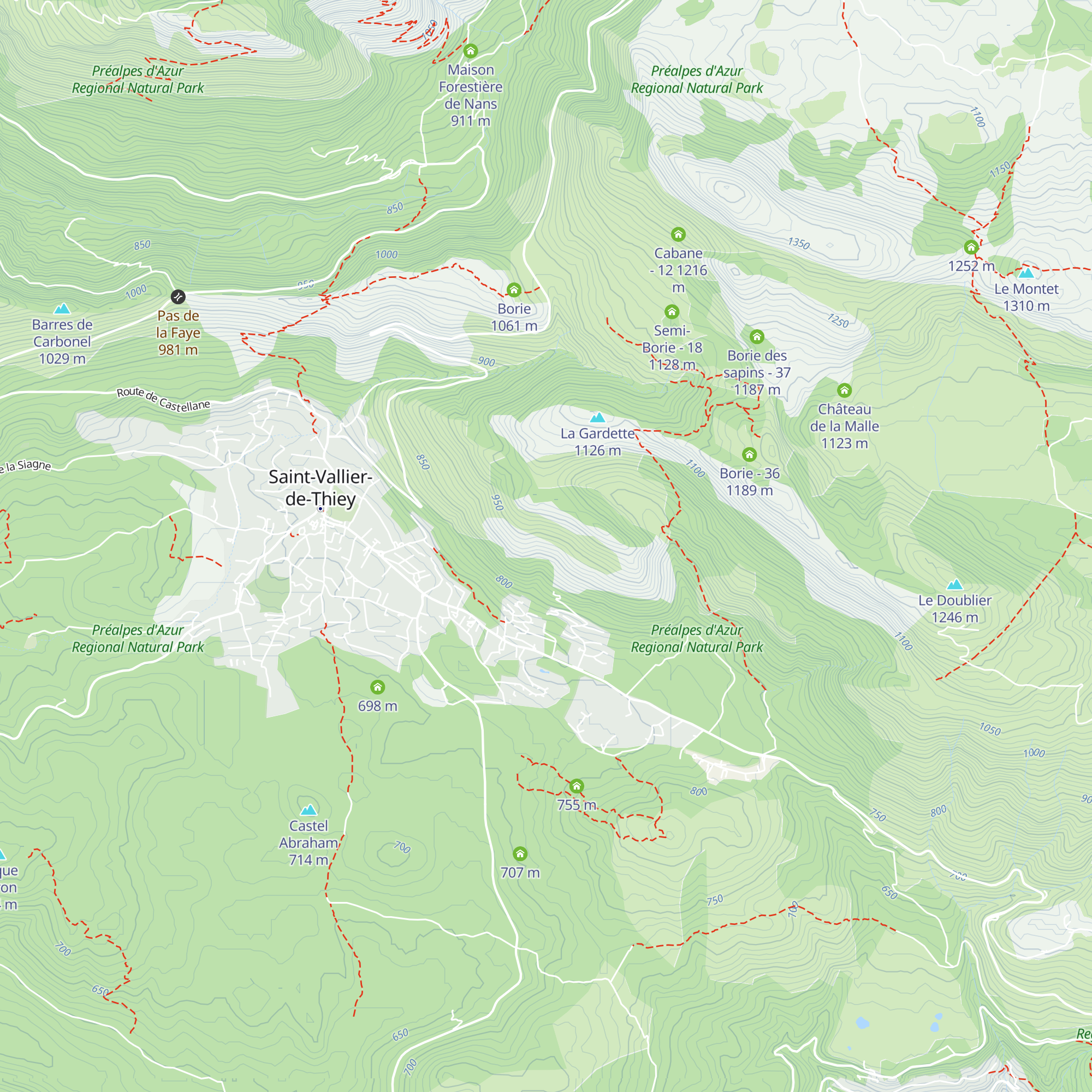 Borie map