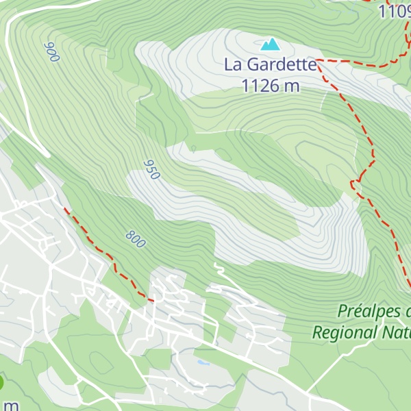 Map of Borie