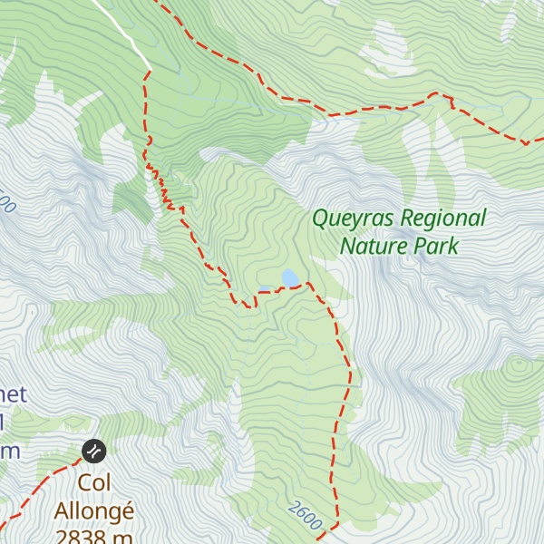 Map of Cabane de Clausis