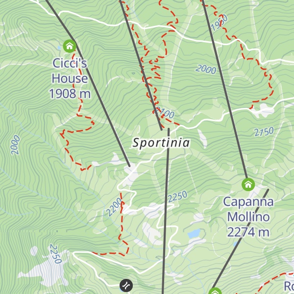 Map of La Capannina