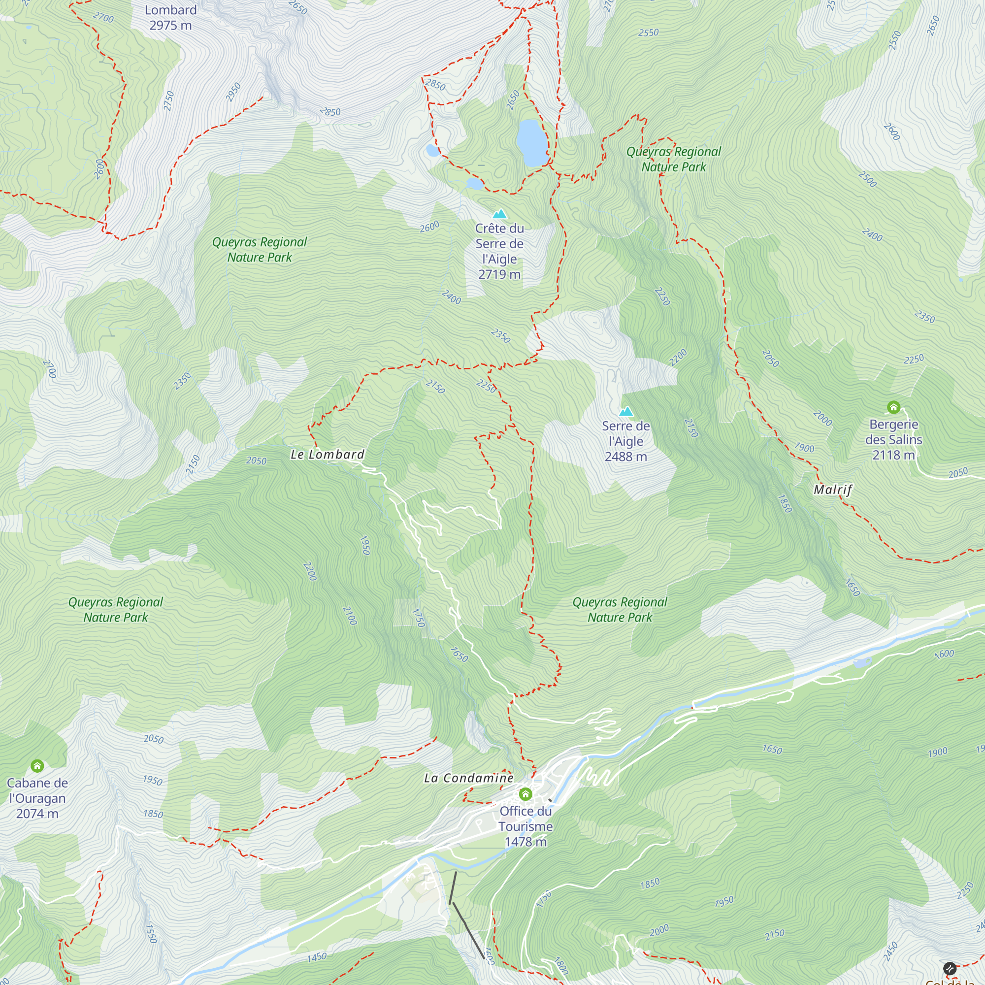 Bergerie du Lombard map
