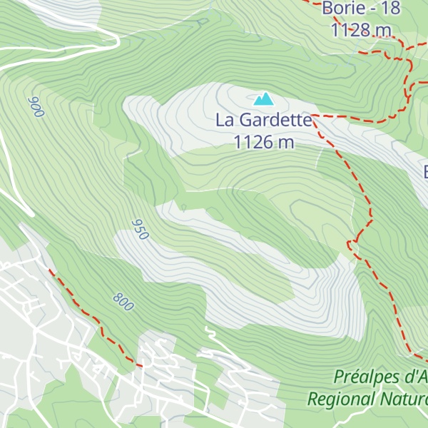 Map of La Chèvre d'Or