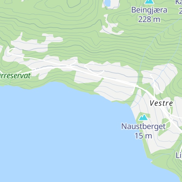 Map of Arneberget