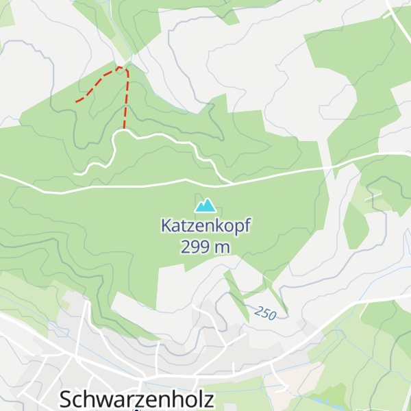 Map of Katzenkopf