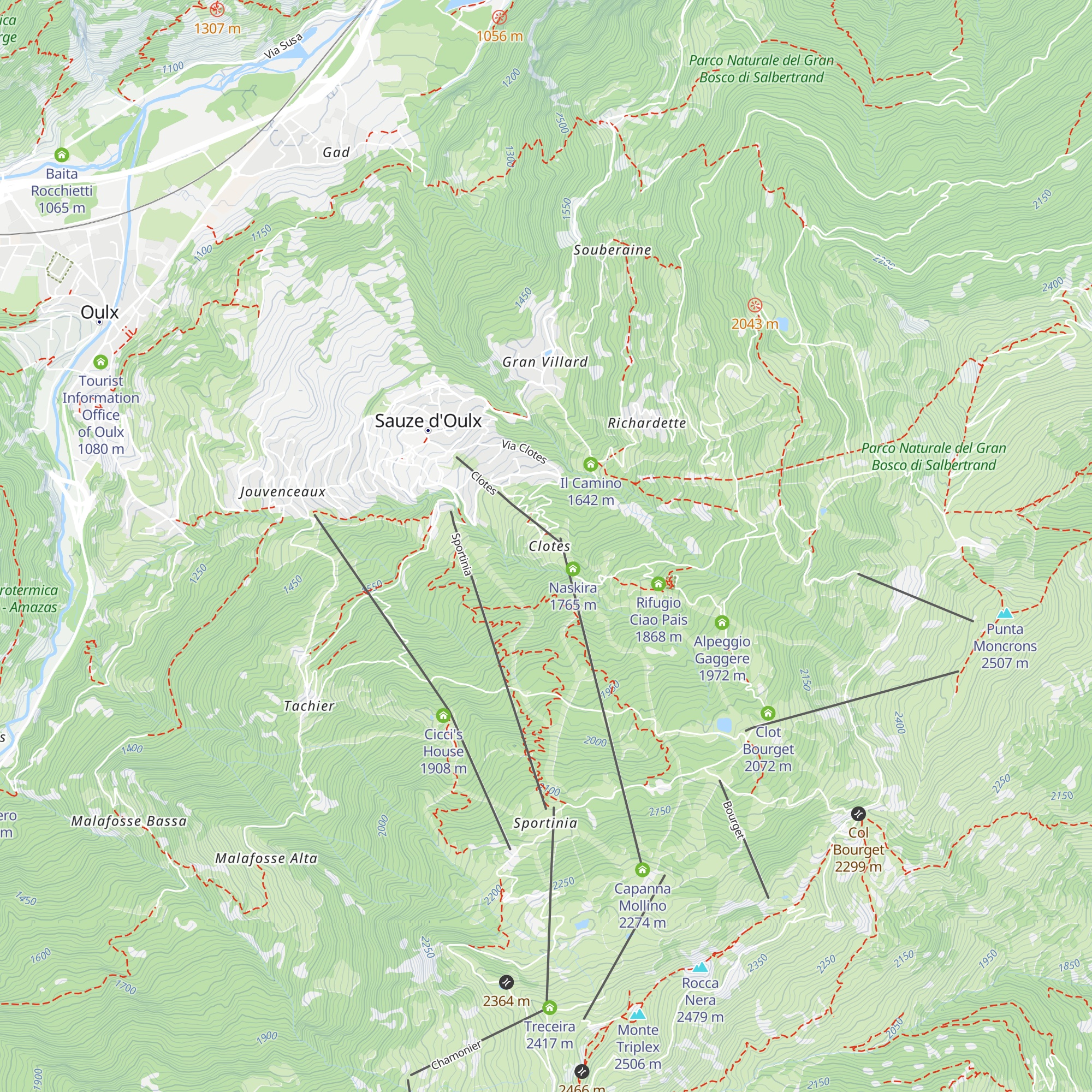 Baite Clotes map