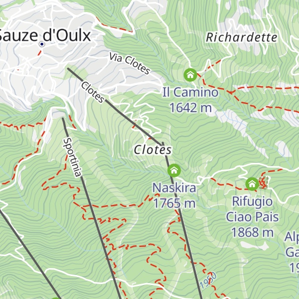 Map of Baite Clotes