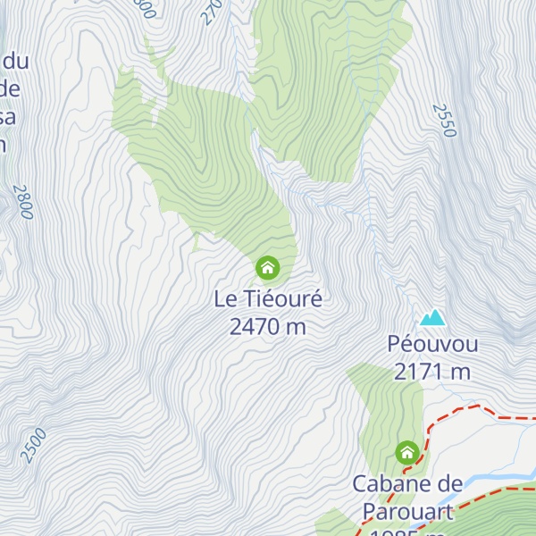 Map of Le Tiéouré