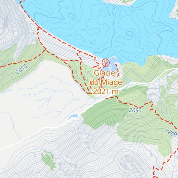 Map of Rifugio Combal