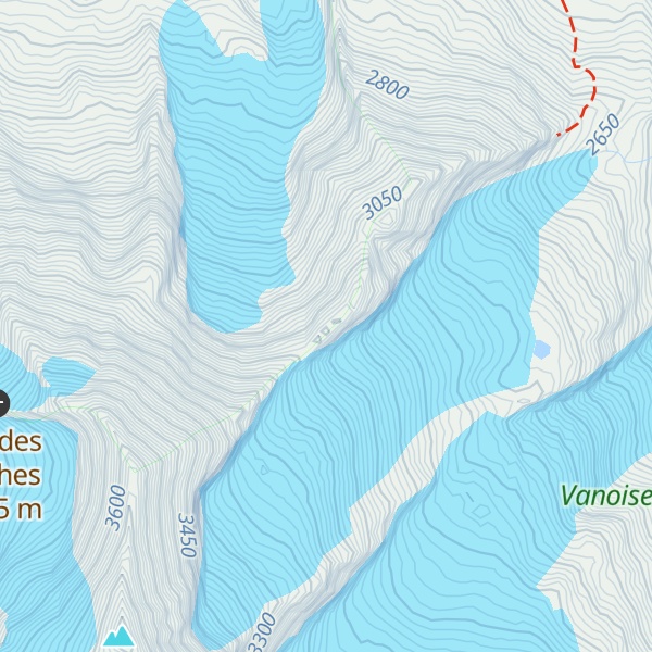 Map of Grand Rocher