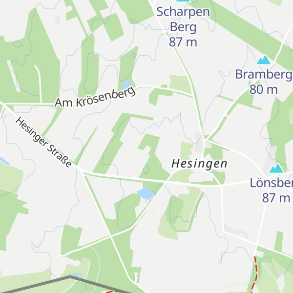 Map of Poascheberg