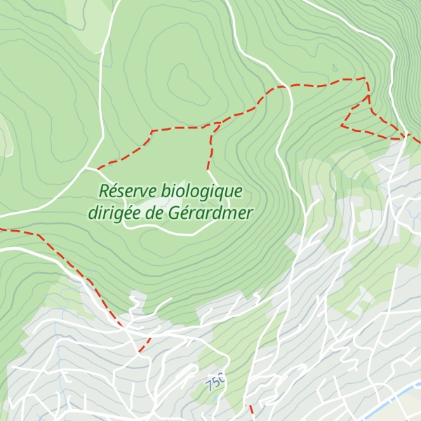 Map of Haut des Xettes