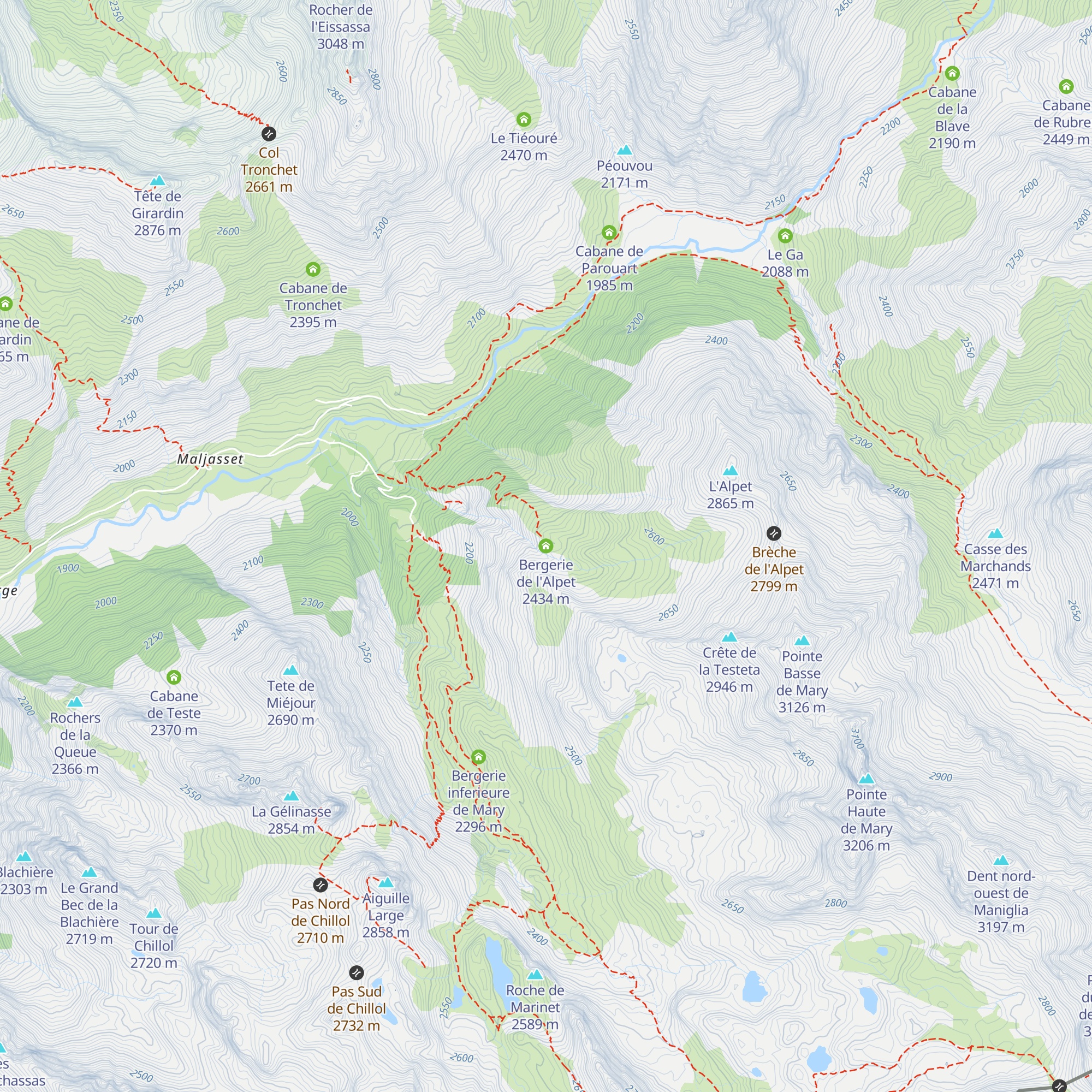 Bergerie de l'Alpet map