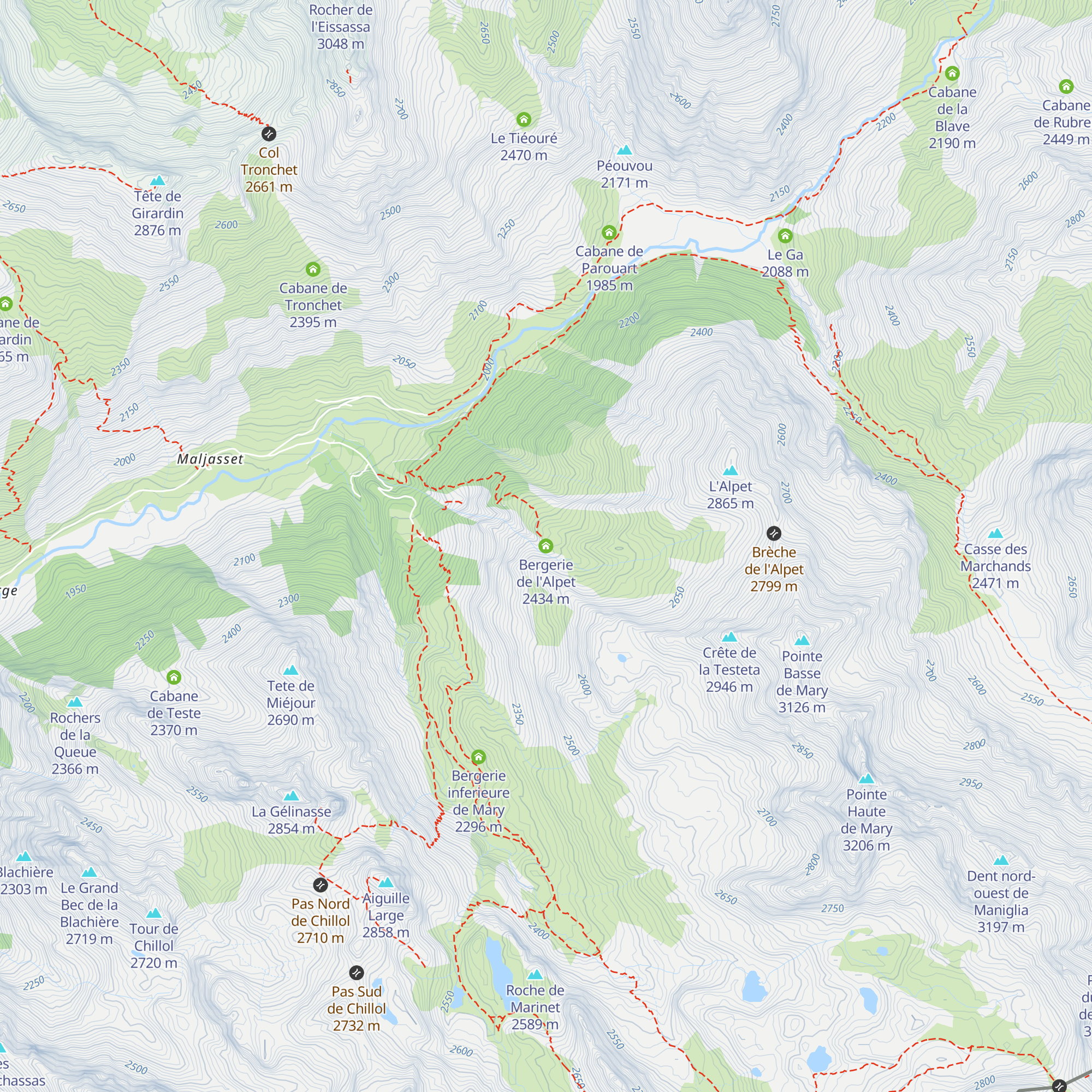 Bergerie de l'Alpet map
