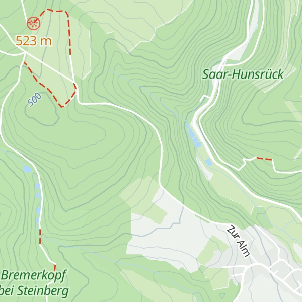 Map of Harteichhütte