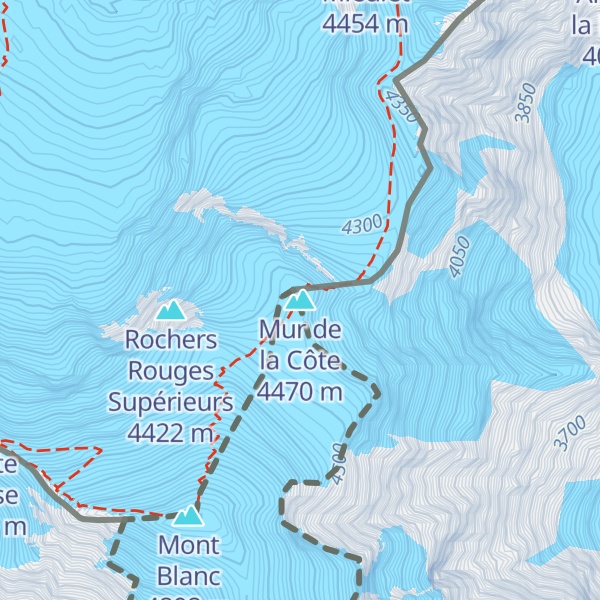 Map of Mur de la Côte