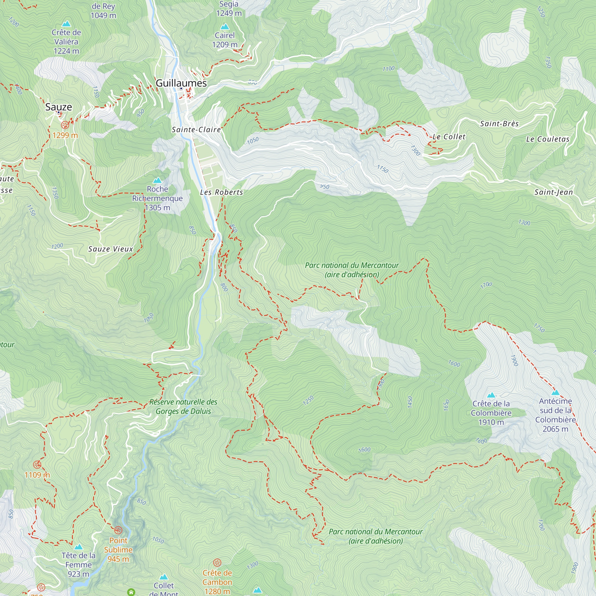 Chapelle Sainte-Anne map