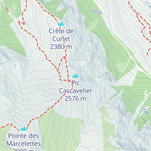 Map of Pic Cascavelier