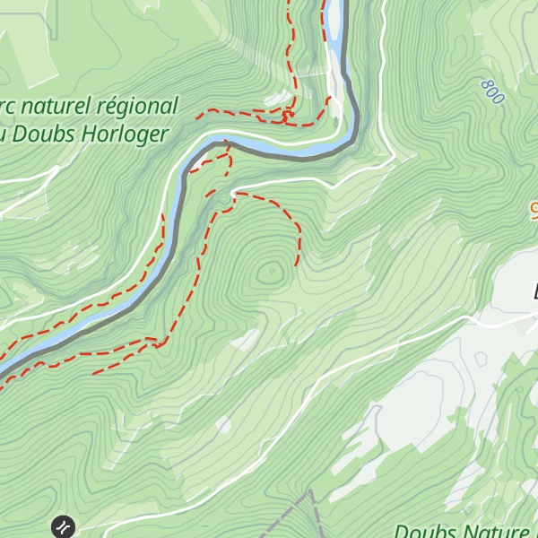 Map of L'Aiguille