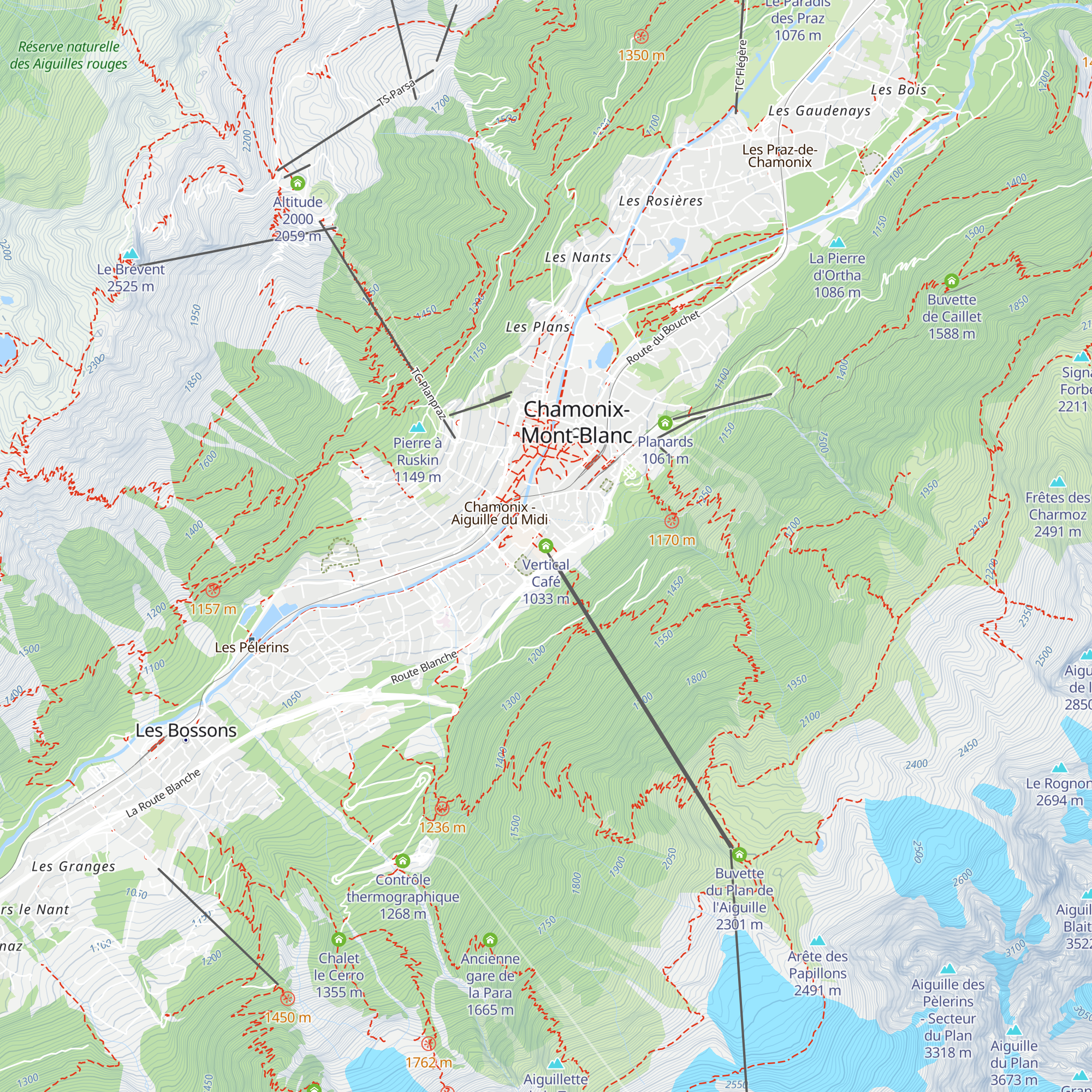 Vertical Café map