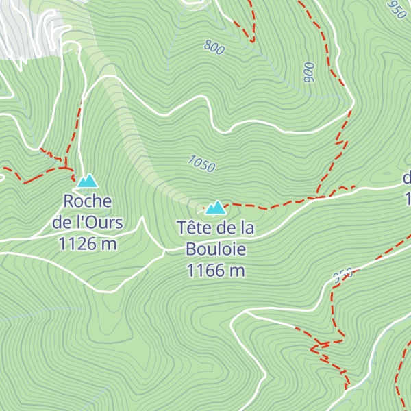 Map of Chalet de la Tête de la Bouloie