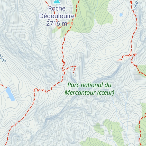 Map of Tête Carrée