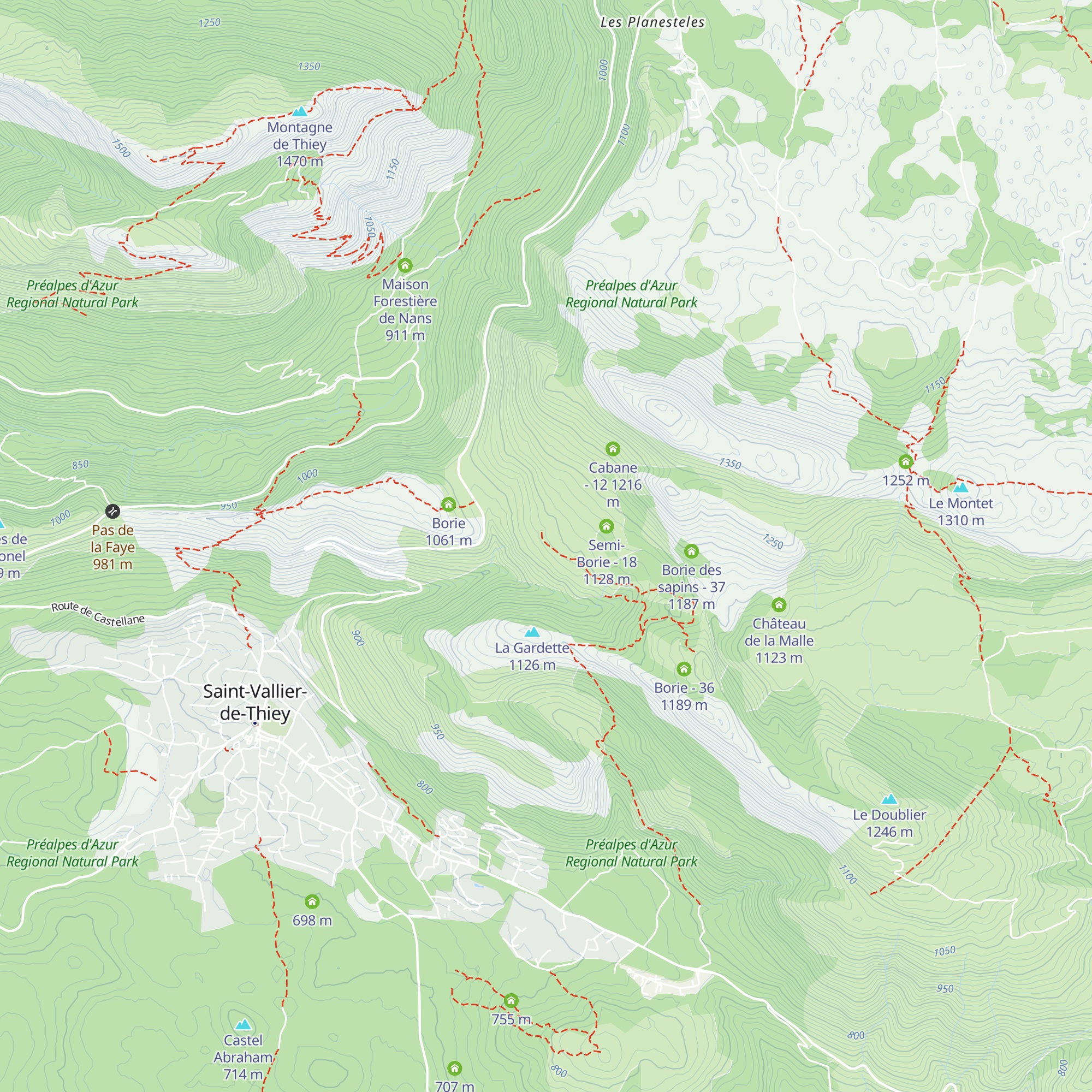Borie - 4 map