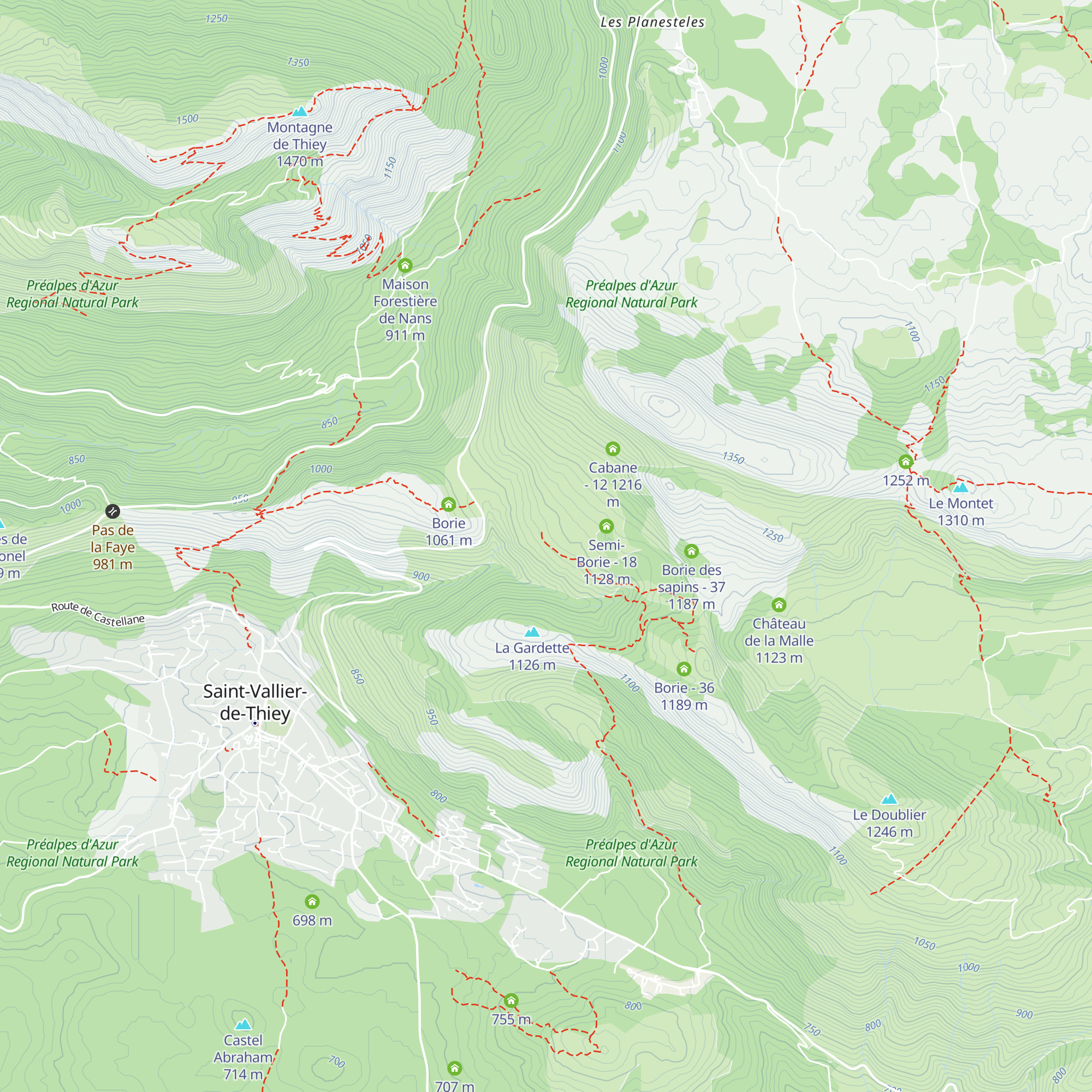 Borie - 4 map