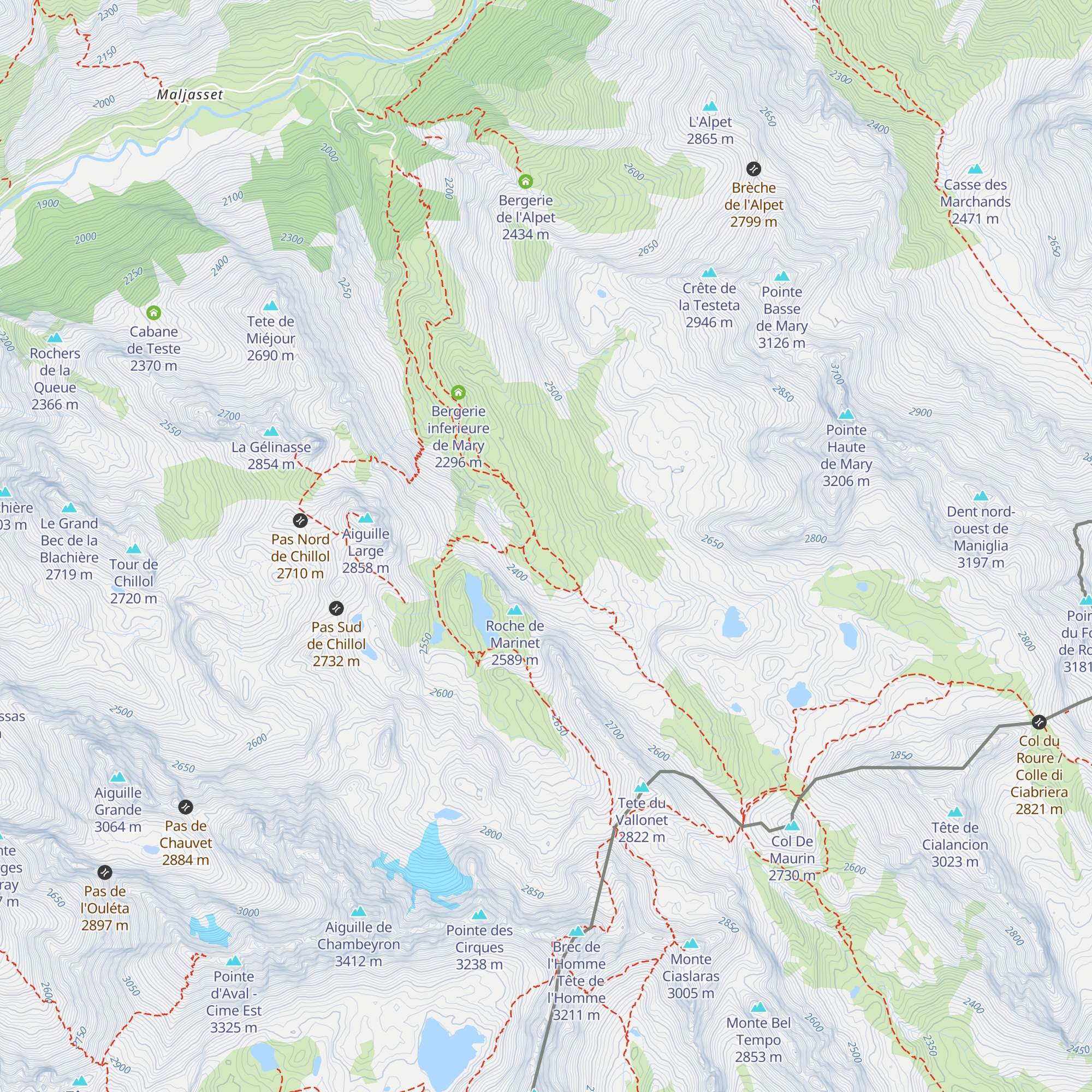 Bergerie supérieure de Mary map