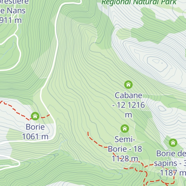 Map of Borie - 53