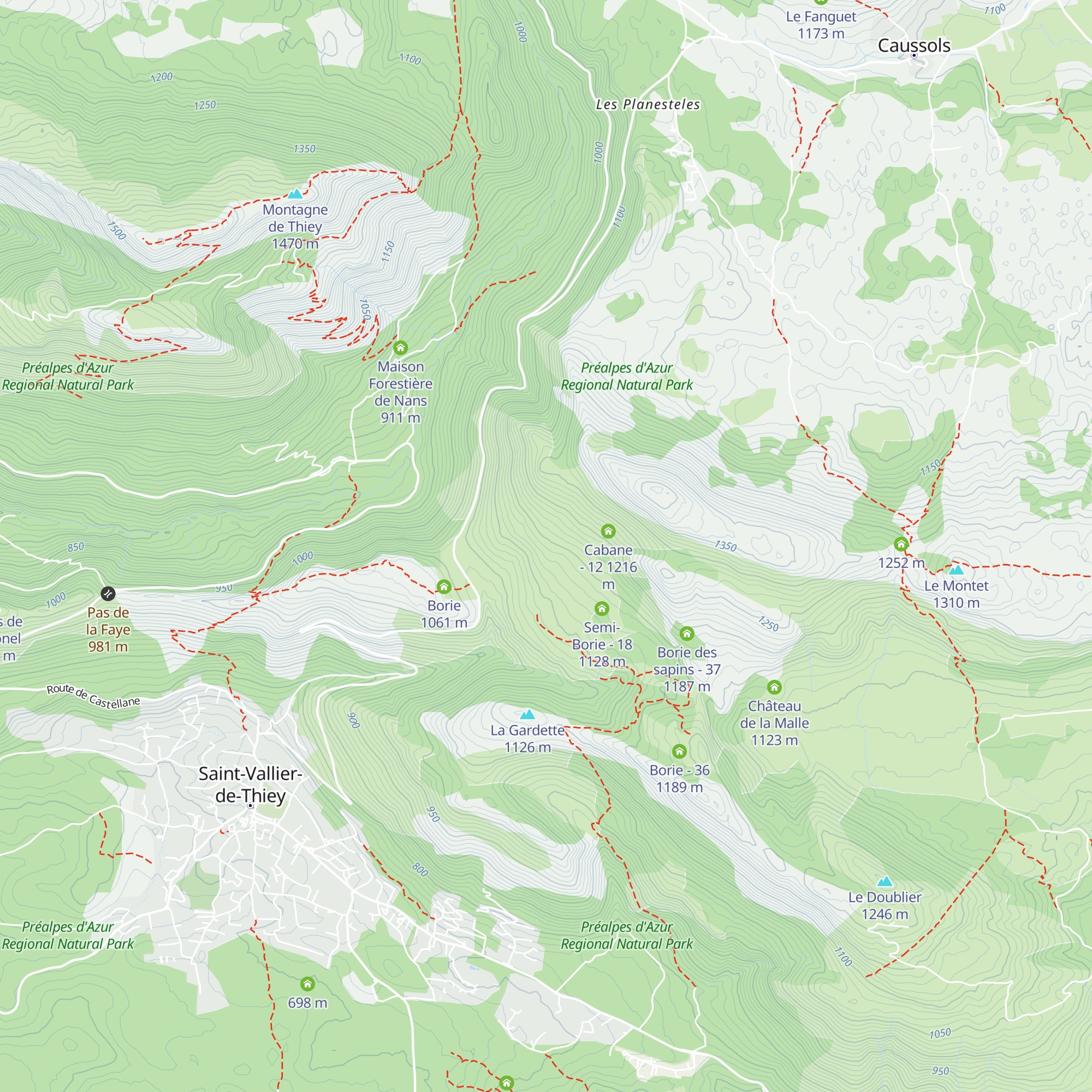 Borie - 53 map