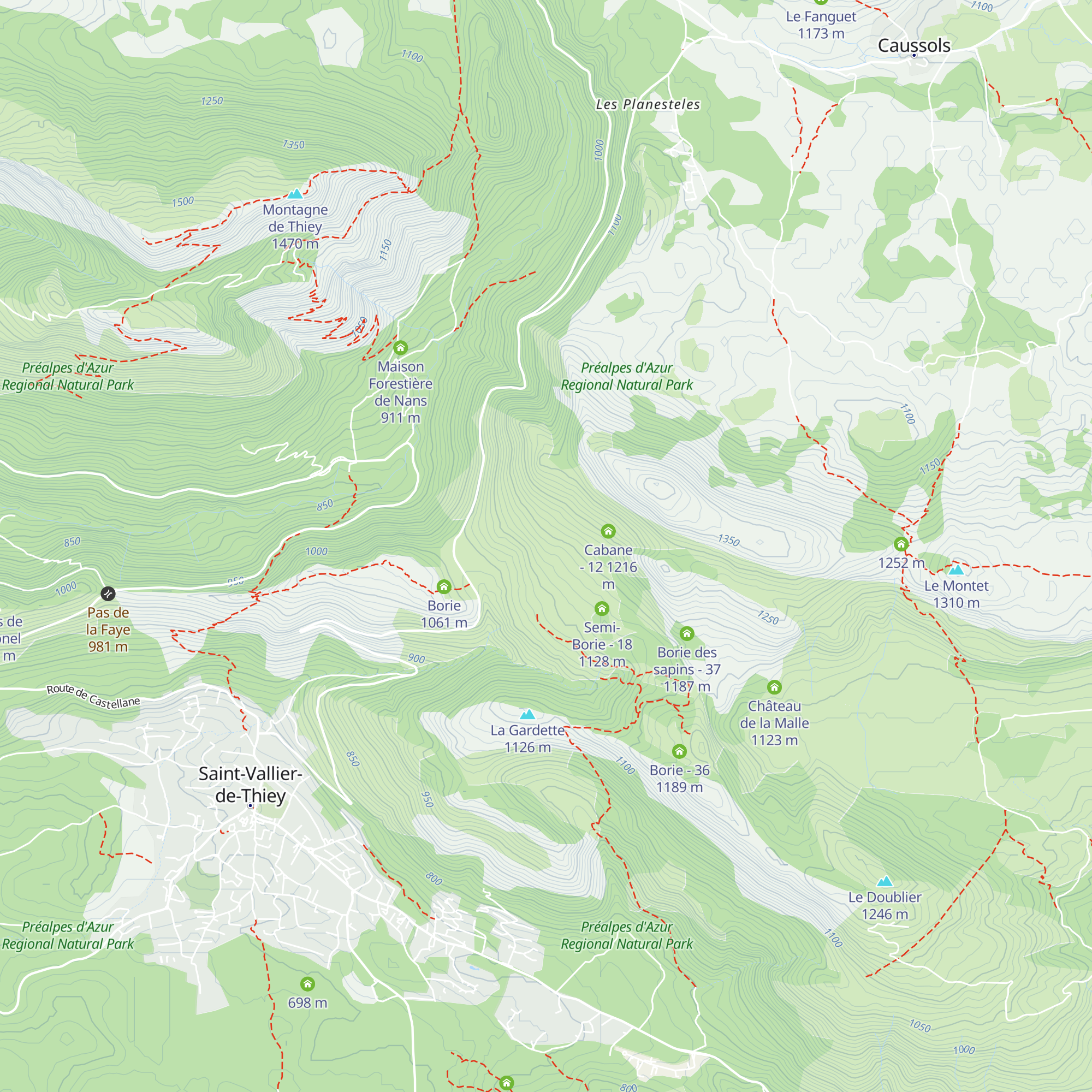 Borie - 53 map