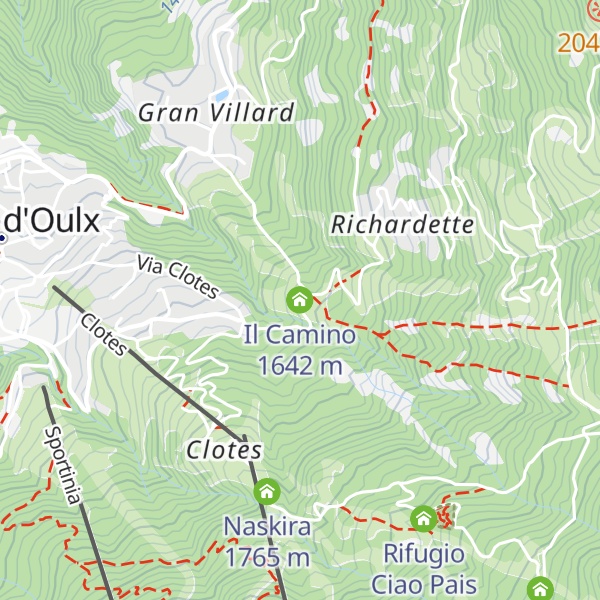 Map of Il Camino