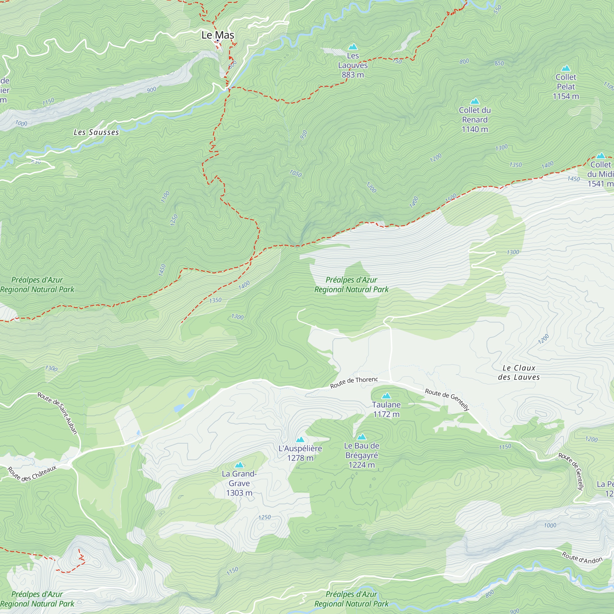 Bergerie du Cougnet map