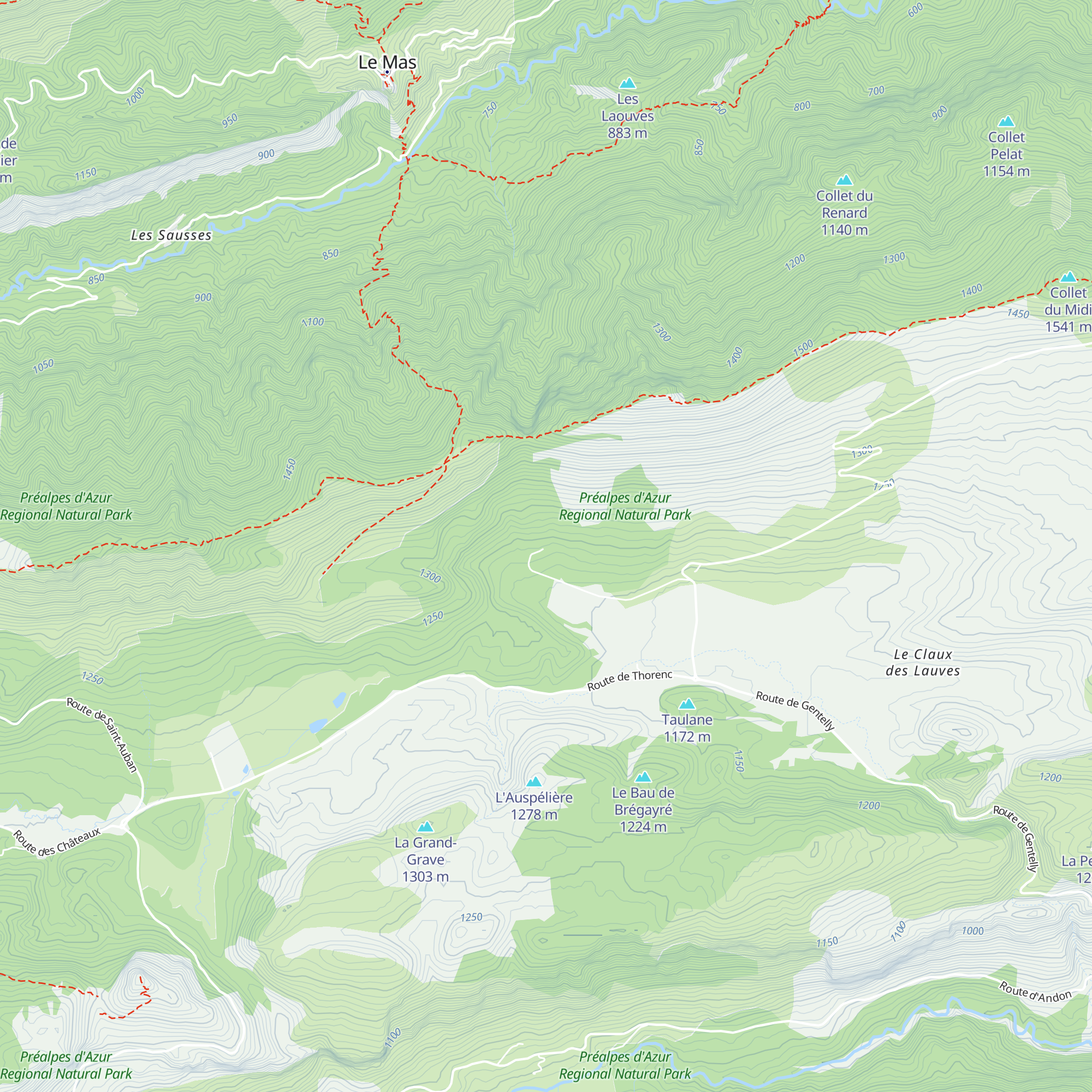 Bergerie du Cougnet map