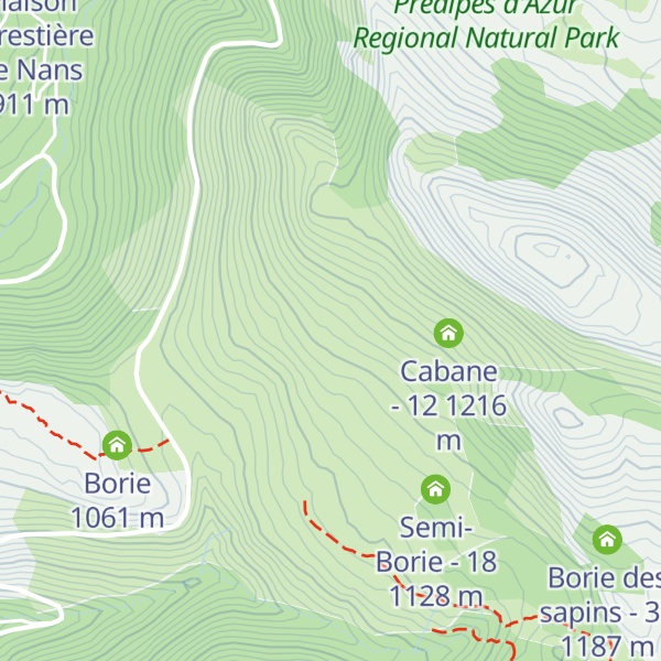 Map of Borie - 46