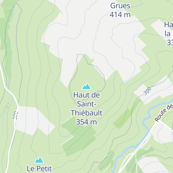 Map of Haut de Saint-Thiébault