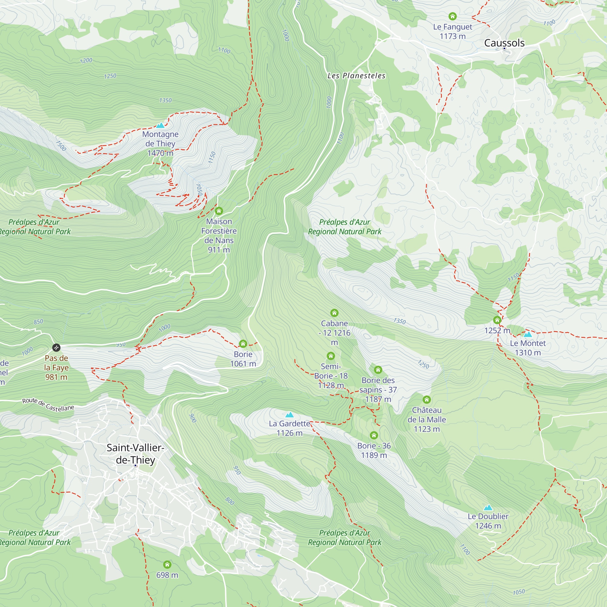 Borie map