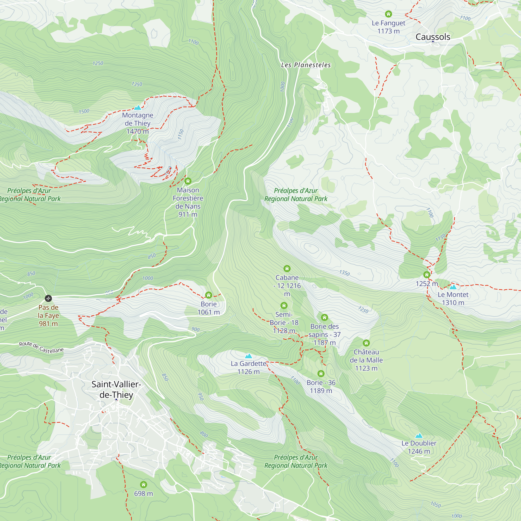 Borie map