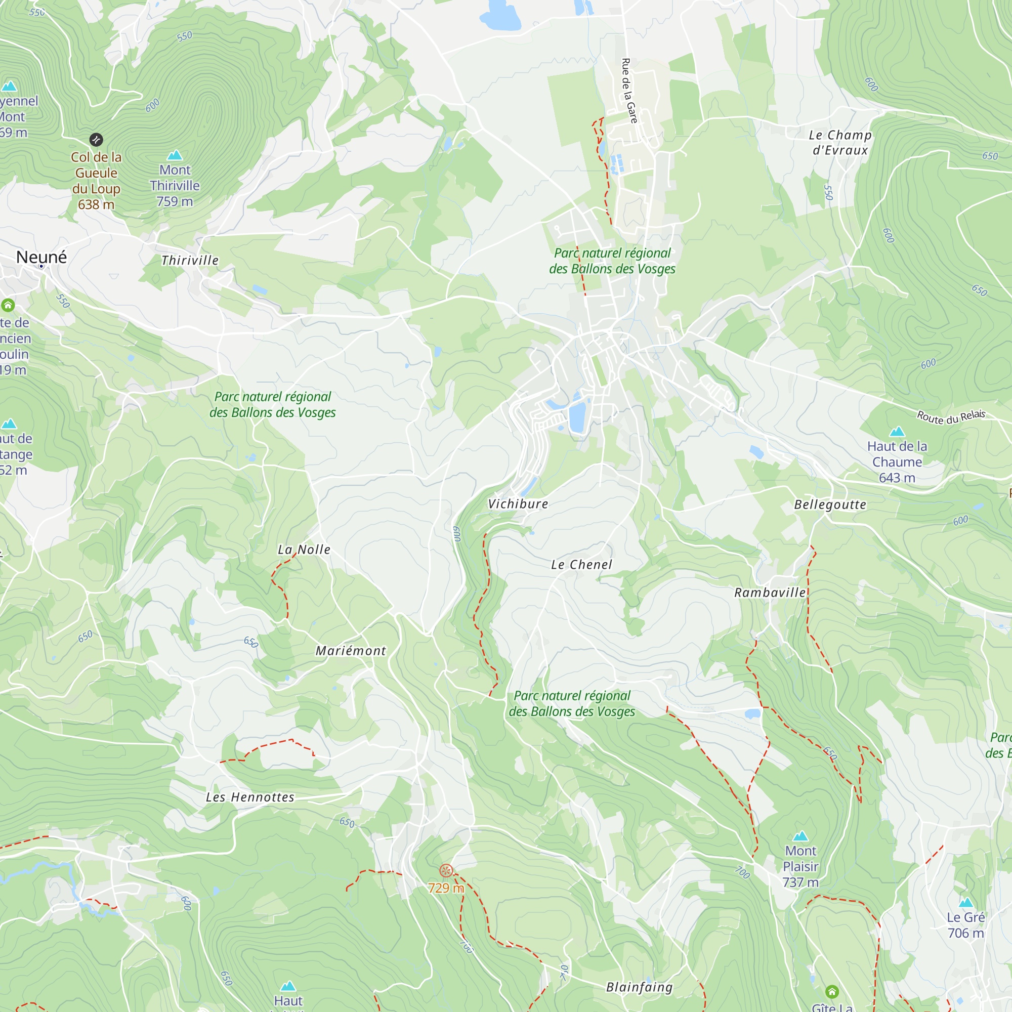 Gîte de l'aumonerie map