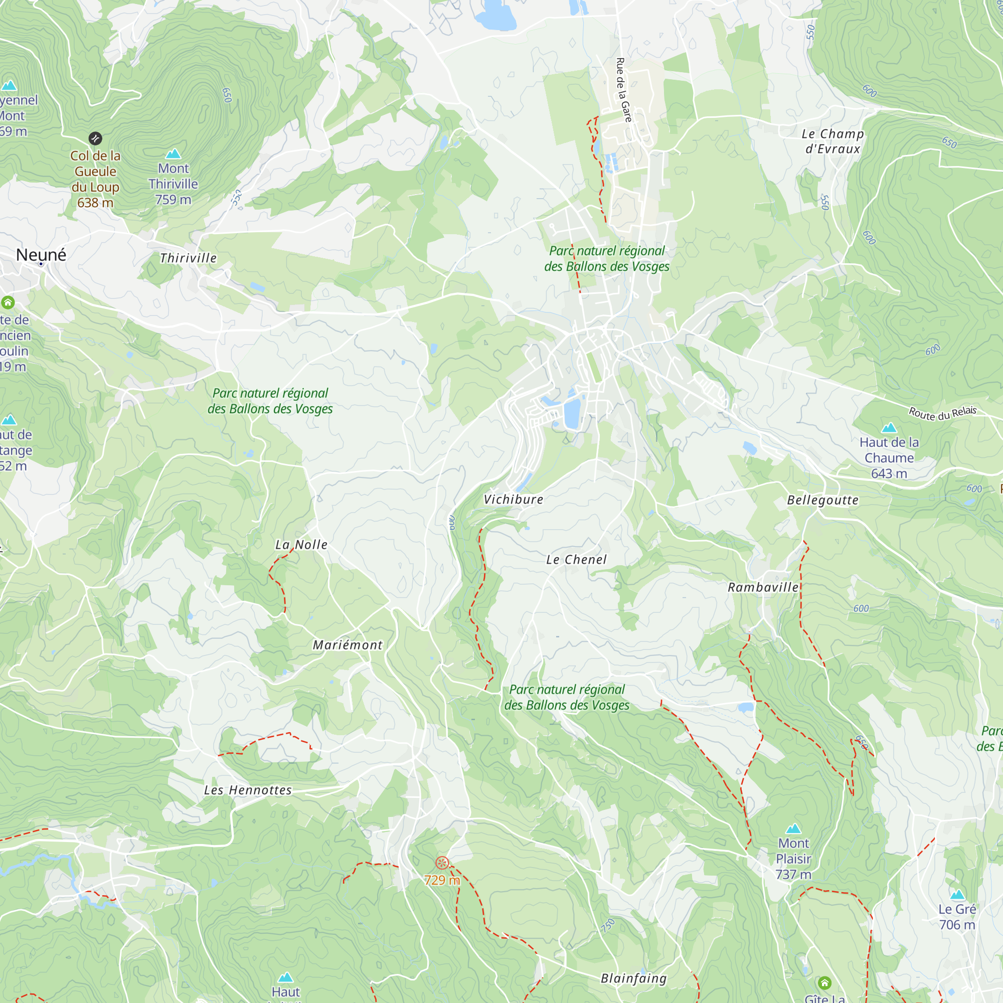Gîte de l'aumonerie map