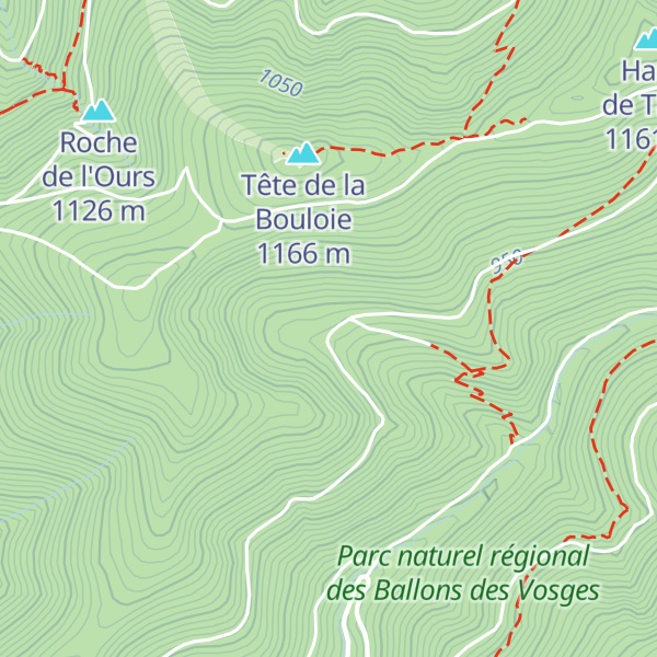 Map of Chalet de la Conche