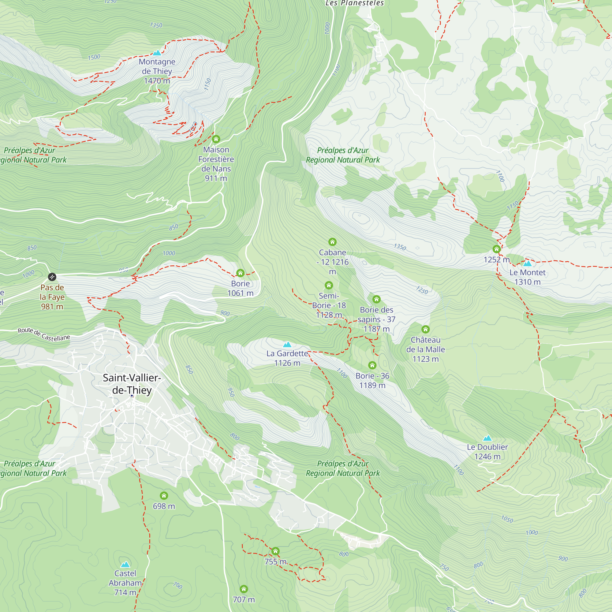 Cabane - 2 map
