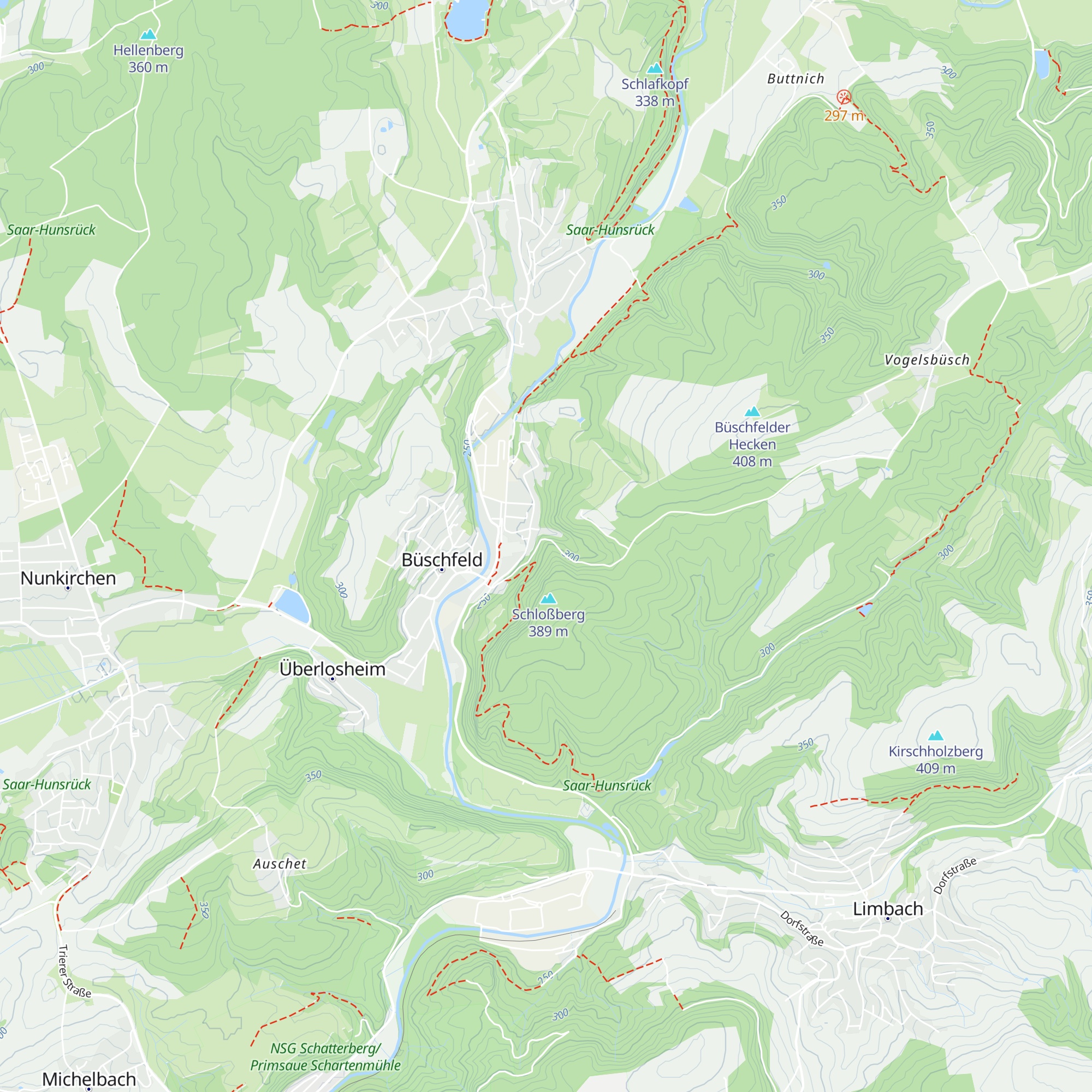 Hütte Schunzenkreuz map